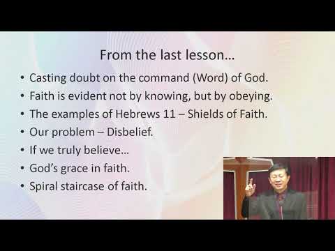 5th Sept 2021, Ephesians 6: 13-15, "Wielding the Sword" by Rev. Yong Teck Meng