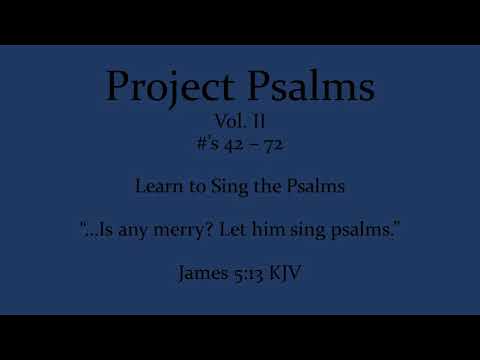 Psalm 45:1-5 (2nd Version)  Tune: Diademata  Scottish Metrical Psalter 1650