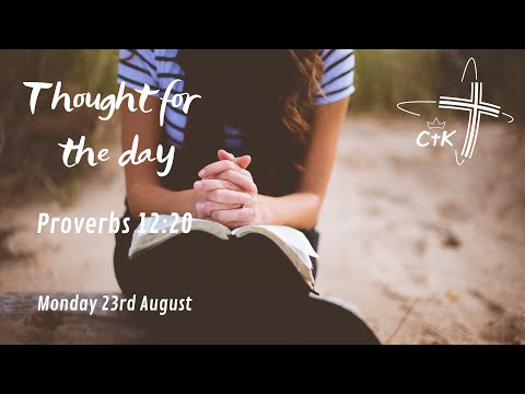 Peace | Proverbs 12:20 | Emma-Jane Kelleher | 23rd August 2021