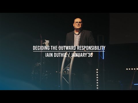 Deciding the Outward Responsibility (Part 5, Isaiah 6:1-13, Philippians 3:13-14)