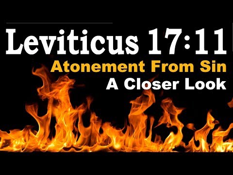 LEVITICUS 17:11 Atonement from Sin - A response to One for Israel & Messianic Jews for Jesus