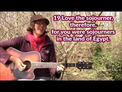 Deuteronomy 10:18-19 - ESV song