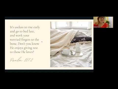 Psalm 127:2 lectio divina mini-retreat