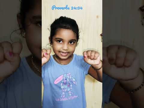 Proverbs 24:34 - Bible Verse by Rafina Ramoth - Jan 30th,2022