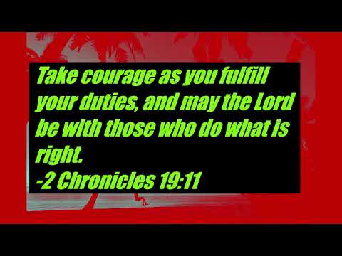 2 Chronicles 19:11