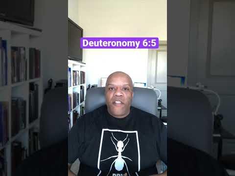 Scripture for today - Deuteronomy 6:5