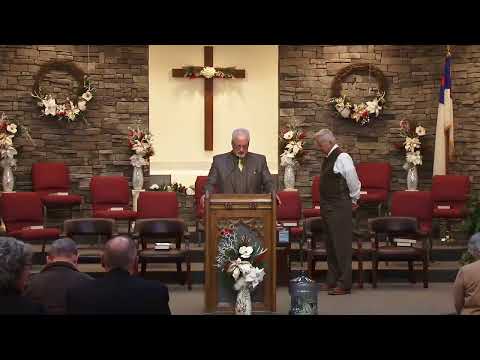 02-28-2021 Sunday Evening Service Pastor George Alquist Colossians 2:6-9 The False god of Christmas