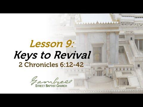 Keys to Revival - 2 Chronicles 6:12-42