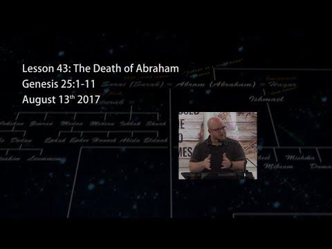 Genesis 25:1-11 - The Death of Abraham