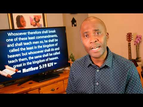 ◄ Matthew 5:19 ► Whosoever therefore shall break one of these least commandments...