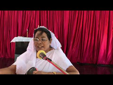 Sermon - Song of Solomon 8:13,Oct 03 2021,Dr.Mercy Jayapaul garu Bible Mission Bapatla.
