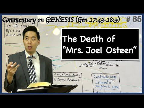 The Death of "Mrs. Joel Osteen" (Genesis 27:43-28:9) | Dr. Gene Kim