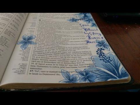 Easy Bible Art Journaling Romans 2:10 - Paper Napkin Collage