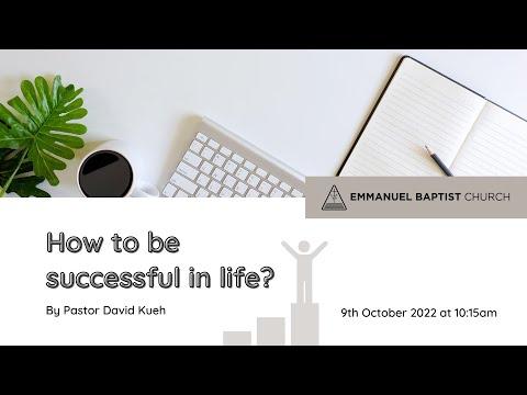 Psalm 90:1-17 sermon: How to be Successful in Life? (9th October 2022)
