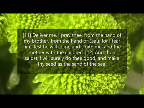 Bible Study 13 Genesis 32:9-12 Prayer For Deliverance.