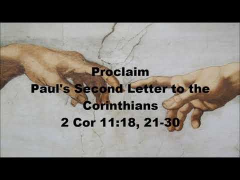 Proclaim - 2 Corinthians 11:18, 21-30