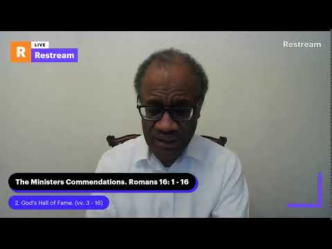 The Messenger of God and His Plans - Romans 15: 14 - 16: 27