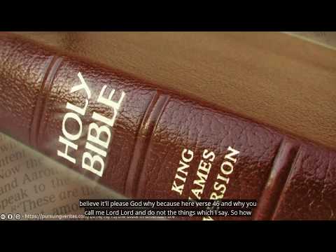 Encouraging Word Daily - Centered on Jesus -  Luke 6:46-49 KJV