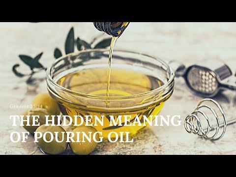 The Hidden Meaning of Pouring oil: Genesis 35:14