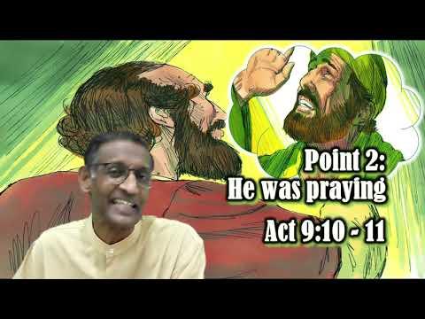 Ananias and his chilling mission - Acts 9:10-19