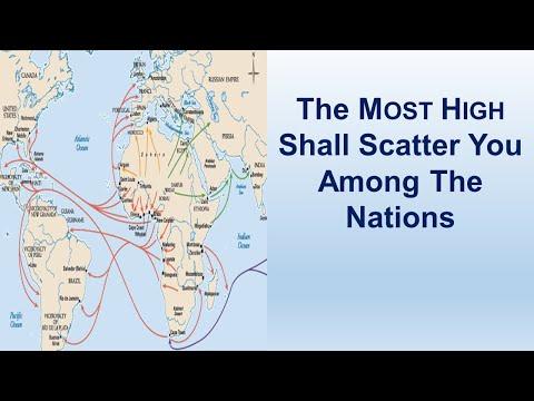 The Most High Shall Scatter You Among The Nations - Deuteronomy 4:1-49