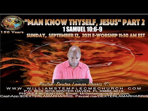 Man Know Thyself Jesus Part 2 1st Samuel 10:6-9