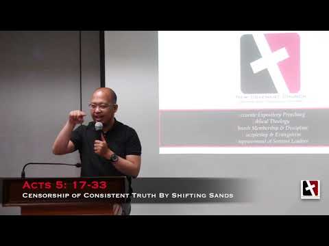 Acts 5:17-33 Censorship of Truth by Shifting Sands
