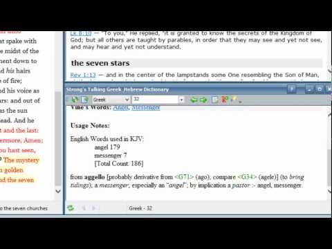 Revelation 1:20 Bible prophecy teaching