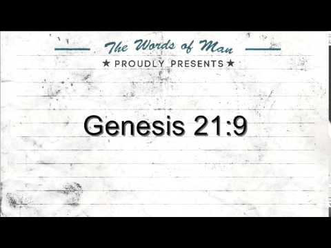 The Holy Bible: Genesis 21:9