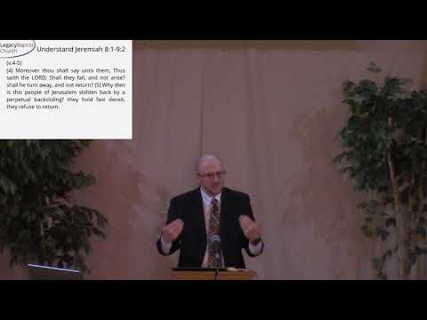 Jeremiah 8:1-9:2 - The Bitterness of Evil