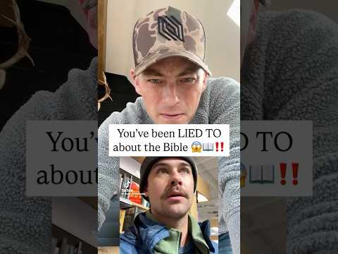You've been LIED to about the Bible!!