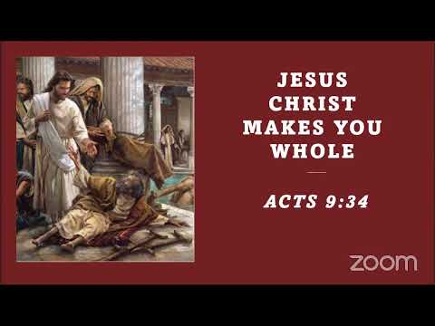 Jesus Christ Makes You Whole- Acts 9:34 (Bishop Okey Ugwu)