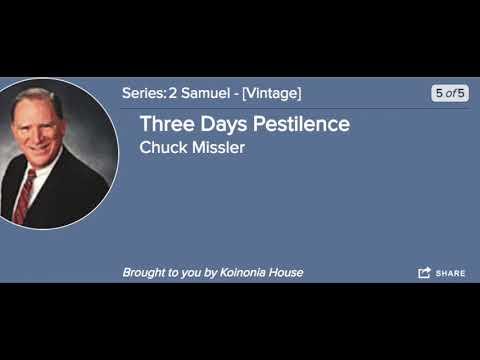 2 Samuel 23:7-24 Three Days Pestilence