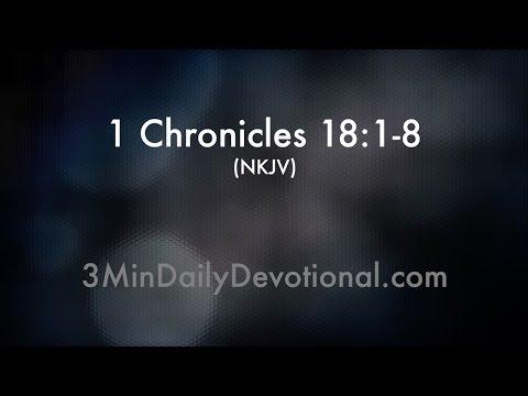 1 Chronicles 18:1-8 (3minDailyDevotional) (#187)