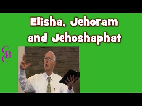 Elisha Jehoram & Jehoshaphat -- 2 Kings 2:25-3:27