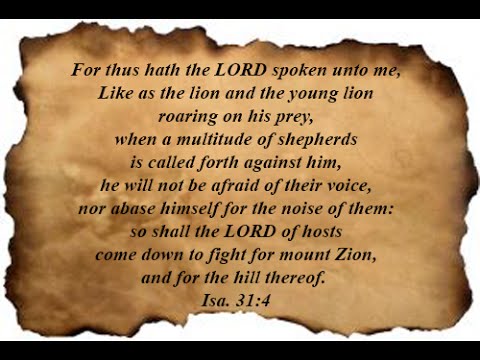 Isaiah 31:4