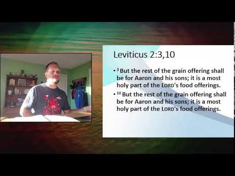 Leviticus 2:3,10