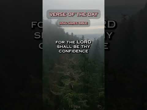 VERSE OF THE DAY - Proverbs 3:25,26 #DailyScripture #BibleVerse #ChristianShorts #ScriptureOfTheDay