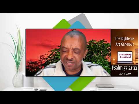 The Righteous are Generous - Psalm 37:21-22