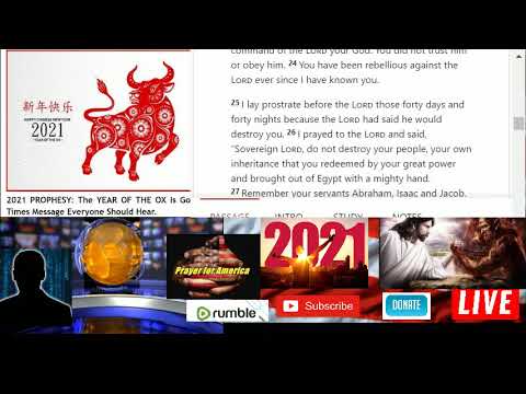 Prophetic Insight Year of OX The Worship of the Golden Calf Deuteronomy 9:7-29