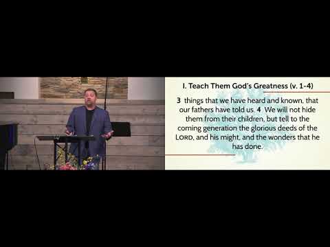 Psalm 78:18 For The Next Generation