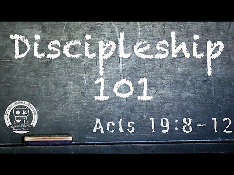 #ActsBibleStudy | DISCIPLESHIP 101 - Acts 19:8-12