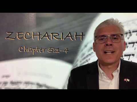 ZECHARIAH 5:1-4  THE FLYING SCROLL