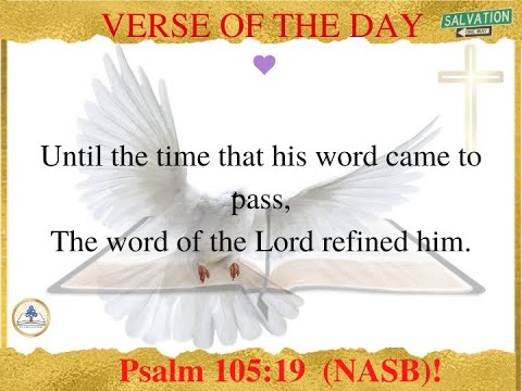 Psalm 105:19 | VERSE OF THE DAY! ????️♥️✝️????????
