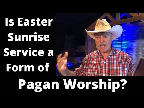 Is Easter Sunrise Service a Form of Pagan Worship? Ezekiel 8:15-16