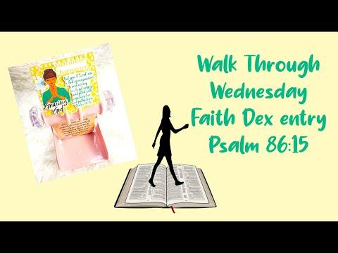 Walk Through Wednesday | YAHWEH CHANNUN (GOD OF GRACE) - Psalm 86:15 | #biblestudy #devotional