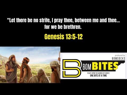 BOM-BITES Episode #486 - Genesis 13:5-12
