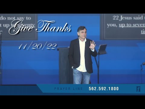 Give Thanks | 1Thessalonians 5:18 | ???? Happy Thanksgiving ???? | Sunday Service