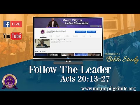 #ActsBibleStudy | FOLLOW THE LEADER - Acts 20:13-27
