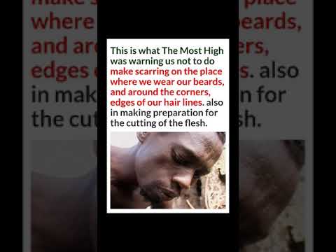 Leviticus 19:27 &quot;round&quot; and &quot;mar&quot; Hebrew Israelite